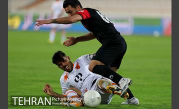 دیدار تیم های فوتبال پرسپولیس و مس کرمان 1