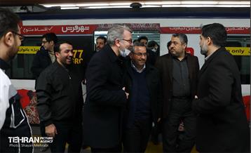 تست گرم بخش میانی خط ۶ مترو تهران 40