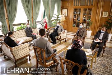 دیدار سفیر دانمارک با شهردار تهران 3