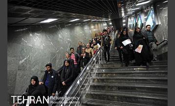 خدمت رسانی مترو در آیین تشییع سردار شهید قاسم سلیمانی -2 6
