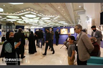بازدید هنرمندان پیشکسوت و وزیر ارشاد از نمایشگاه قرآن 9