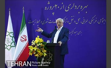 آیین افتتاح پروژه های عمرانی و فرهنگی منطقه ۸ 9