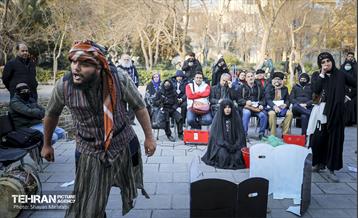 اجراهای خیابانی جشنواره تئاتر فجر 3