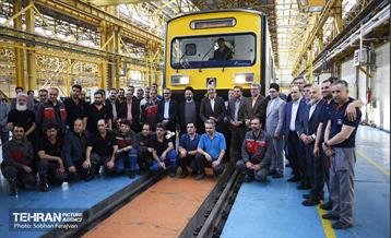 بازدید اعضای شورای اسلامی شهر تهران از شرکت واگن‌سازی تهران 6