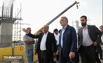 بازدید شهردار تهران از پروژهای عمرانی 14