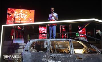 آیین یادمان «بچه‌های آسمان» 62