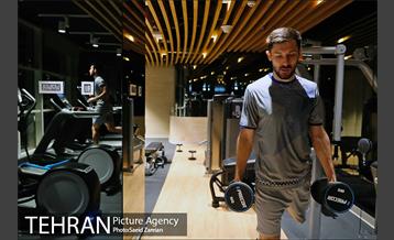 تمرین بدن سازى تیم استقلال 12