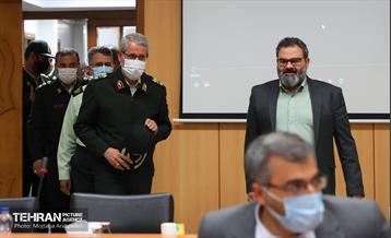 مراسم معارفه فرمانده یگان حفاظت شهرداری تهران 1