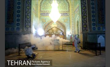 ضد عفونی بازارچه تجریش و حرم امام زاده صالح (ع) 15