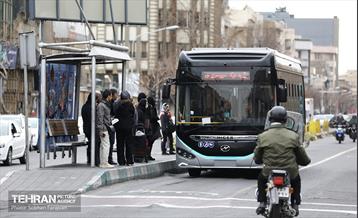 بهره‌برداری از اتوبوس های برقی شهر تهران 47