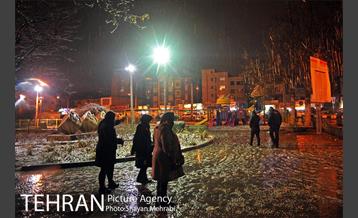 بارش برف در تهران 22