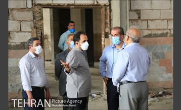 بازدید معاون شهرسازی و معماری شهرداری تهران و شهردار منطقه ۱۲ از بازار امین السلطان 21