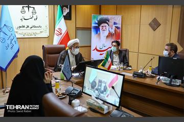 جلسه اعضای کمیسیون نظارت و حقوقی شورا با دادستان کل کشور 29