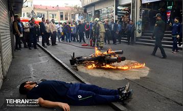 مانور عملیاتی حریق و نجات با محوریت فروریزش 19