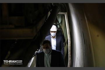 بازدید شهردار تهران از کارگاه ساخت ایستگاه متروی حرم عبدالعظیم 13