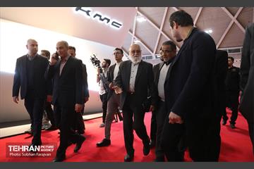 مراسم افتتاح پنجمین نمایشگاه خودرو تهران 6