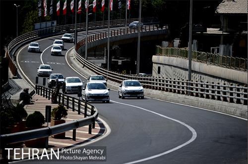 پل غیر همسطح بزرگراه شهید چمران (پل شهید نوروزی) 1