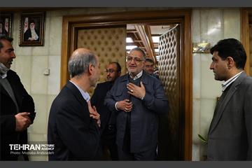 نشست مشترک وزیر نیرو و شهردار تهران 22