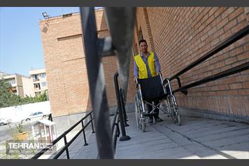 بهره‌برداری از ورودی ویژه توانیابان مترو بریانک 23