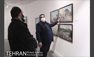 بازدید مدیران شهری و اعضای شورای شهر تهران از نمایشگاه تهران از منظر هنرمندان-4
