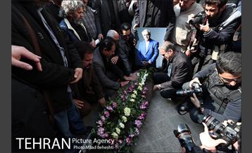 مراسم تشییع پیکر علی معلم 32