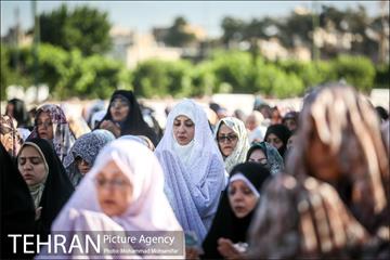 اقامه نماز عید فطر در جوار حرم حضرت شاه عبدالعظیم 12