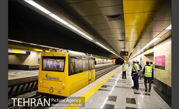 بازدید شهردار تهران از خط 6 مترو تهران 18