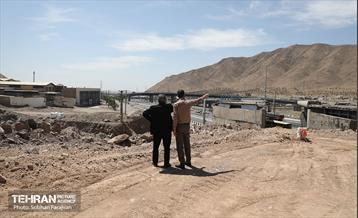 بازدید رئیس شورای شهر از پروژه بزرگراه شهید شوشتری 29