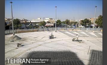 عملیات عمرانی میدان محمدیه 16