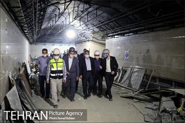 بازدید محسن هاشمی از خط 10 مترو 16
