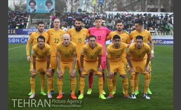 دیدار دو تیم فوتبال عراق و استرالیا