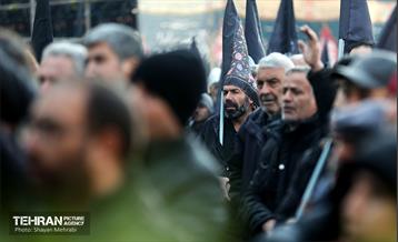 عزاداری شهادت حضرت فاطمه(س) در میدان هفت تیر 25