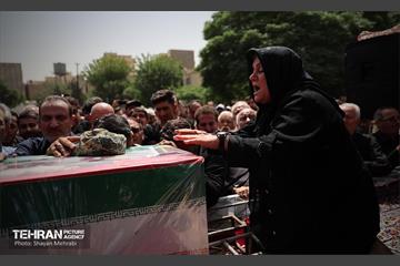 مراسم تشییع پیکر مطهر سرباز شهید ماهان ستاره 32