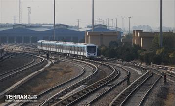 آیین بهره برداری از ۲ رام قطار ساخت داخل 50