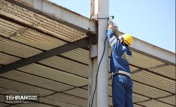 مانور ریزش آوار ساختمان 14