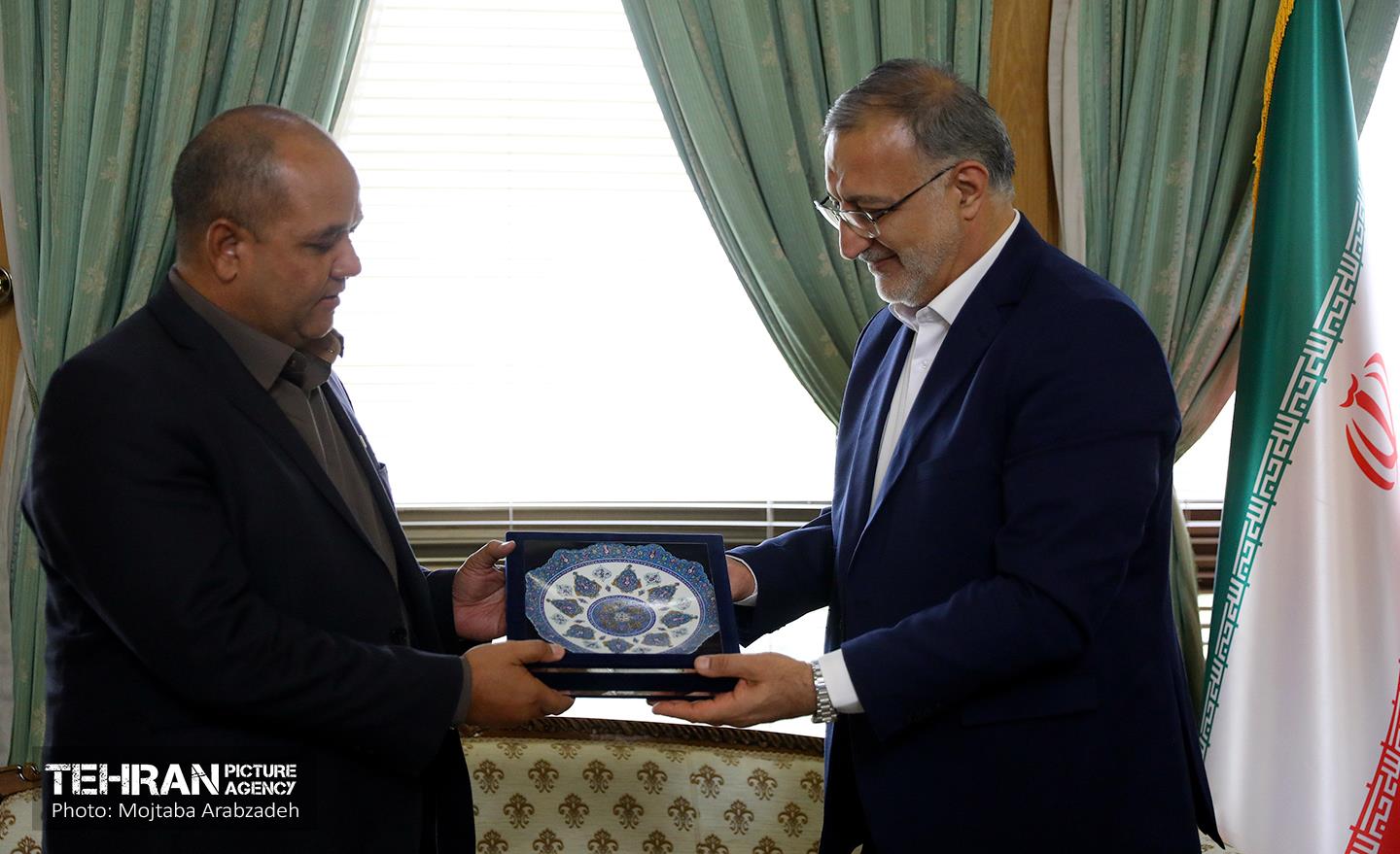 دیدار فرماندار هاوانا (کوبا) با شهردار تهران