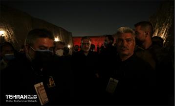 بازدید شهردار تهران از رزم نمایش معبر 25