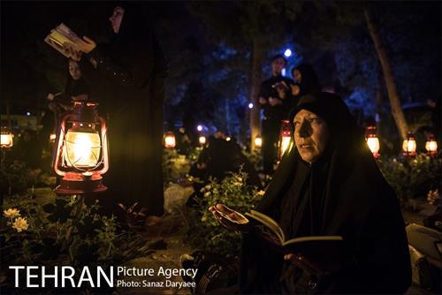 احیای شب بیست و یکم ماه رمضان در بهشت زهرا 17