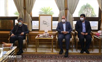 دیدار رئیس کمیته امدادخمینی (ره) با شهردار تهران 11