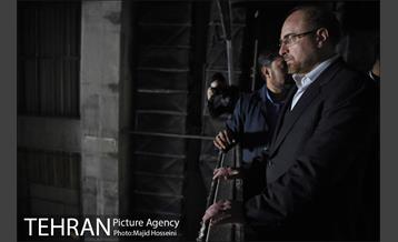 بازدید شهردار تهران از پروژه باغ کتاب در مجموعه اراضی عباس آباد 9