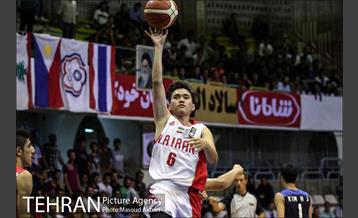 دیدار بسکتبال ایران و کره جنوبی در جوانان آسیا 16