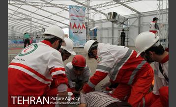 مانور مدیریت بحران نمایشگاه کتاب‎ 9