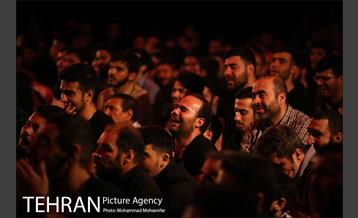 عزاداری سیاه پوشان در هیئت ریحانة الحسین  5