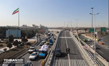 به وقت خدمت؛ تقاطع سه سطحی بزرگراه‌های شهید نواب و شهید تندگویان 4