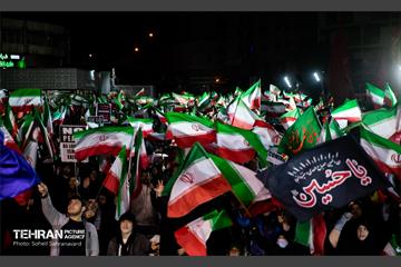 اجتماع تهرانی‌ها در حمایت از رهبری و نیروهای مسلح
