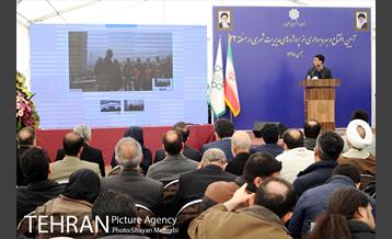 آیین بهره برداری از ۵۵ پروژه مدیریت شهری در منطقه ۲۲ تهران 30