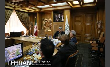 دیدار رئیس دانشگاه تهران با شهردار تهران 10