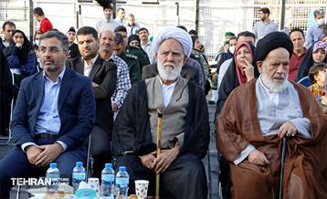 آیین نامگذاری‌ کوچه به نام شهید سالک در منطقه ۱۷