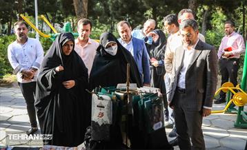 بازدید نرگس معدنی پور از منطقه 17