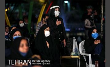 مراسم عزاداری شب اربعین در میدان نبوت 5